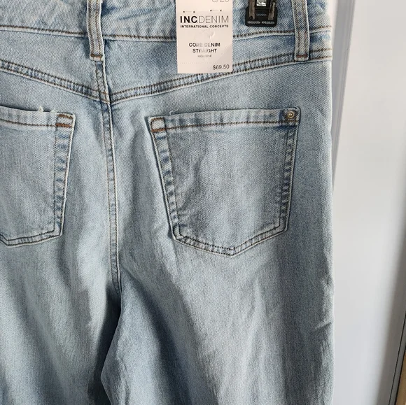 INC Denim women's girlfriend jeans - Picture 9 of 10